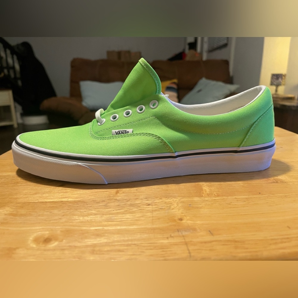 🥑Vans Era Neon Green Men’s Sneakers